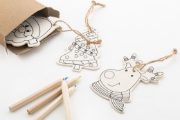 Oppland Ozdoby choinkowe do kolorowania