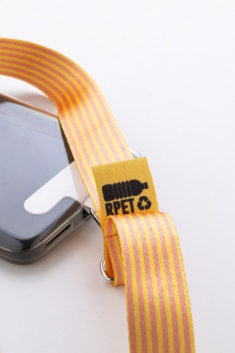 Personalizowana smycz z uchwytem na telefon RPET