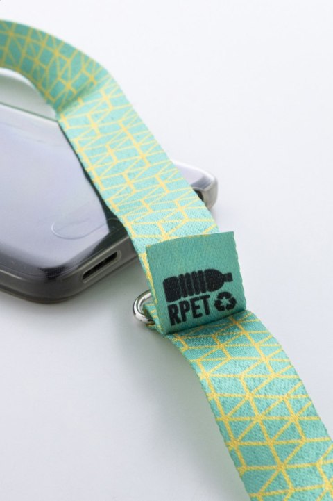 Personalizowana smycz z uchwytem na telefon RPET