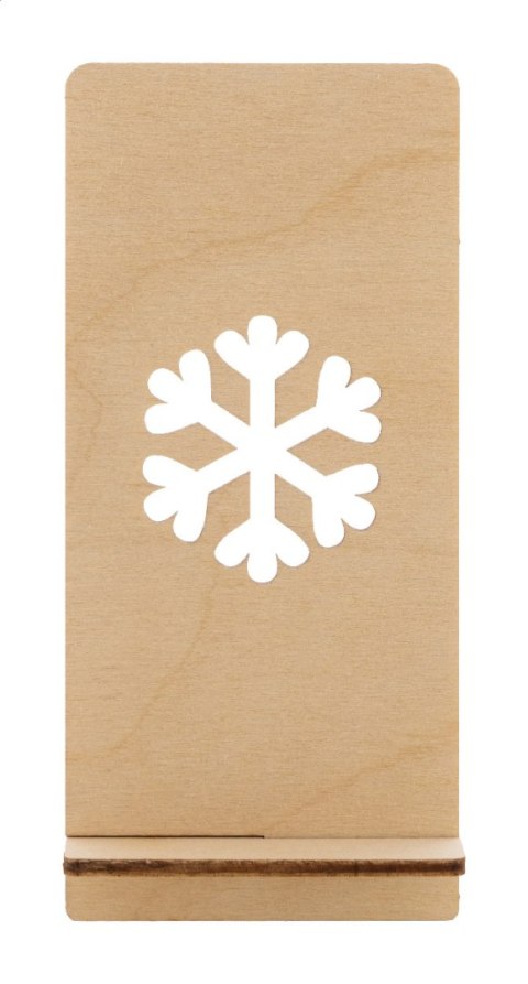 Kannykka Creative Świąteczny uchwyt na telefon, płatek śniegu