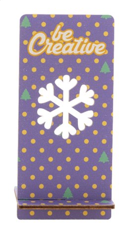 Kannykka Creative Świąteczny uchwyt na telefon, płatek śniegu