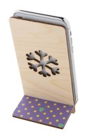 Kannykka Creative Świąteczny uchwyt na telefon, płatek śniegu