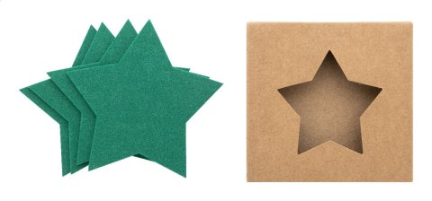 Vagnes Zestaw podkładek świątecznych RPET