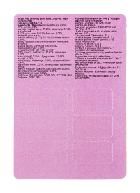 CreaChew Deluxe personalizowana guma do żucia