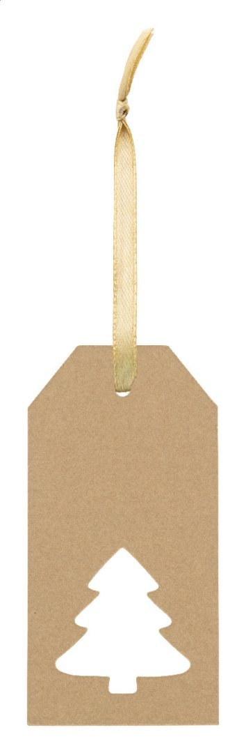 PrinTag Plus Eco niestandardowa zawieszka na prezent, choinka