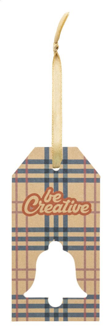 PrinTag Plus Eco niestandardowa zawieszka na prezent, dzwonek