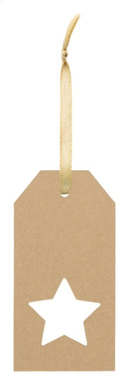 PrinTag Plus Eco niestandardowa zawieszka na prezent, gwiazda