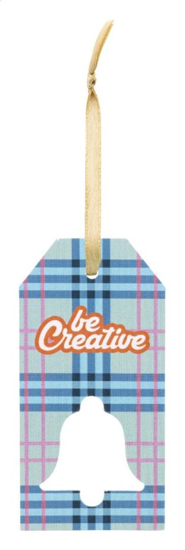 PrinTag Plus niestandardowa zawieszka na prezent, dzwonek