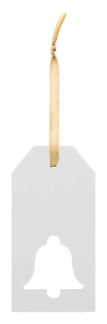 PrinTag Plus niestandardowa zawieszka na prezent, dzwonek