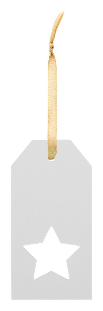 PrinTag Plus niestandardowa zawieszka na prezent, gwiazda