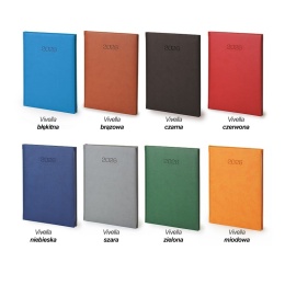 Kalendarz książkowy A4 Tygodniowy Plus Vivella