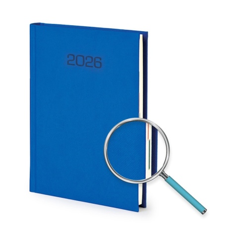 Kalendarz książkowy A5 Dzienny Blue