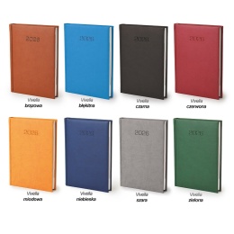 Kalendarz książkowy B5 Dzienny Plus Vivella