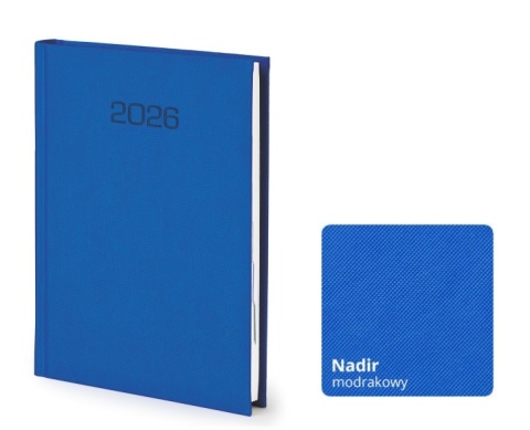 Kalendarz książkowy B5 Tygodniowy Blue