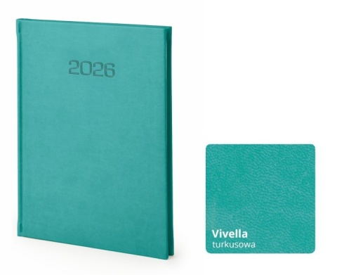 Kalendarz książkowy B5 Tygodniowy Vivella