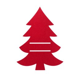 Filcowe kieszonki na sztućce Tweegy, czerwony