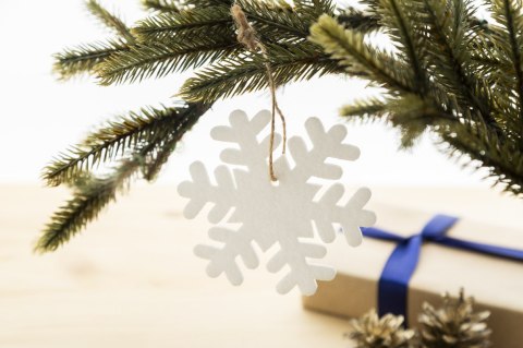 Joulox Ozdoba choinkowa RPET, płatek śniegu