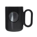 Kubek ceramiczny Pery 480 ml, czarny