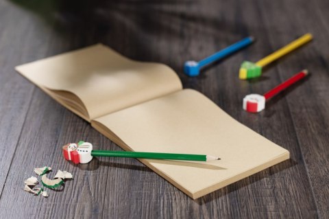 OŁÓWEK z gumką CHRISTMAS - Bałwan