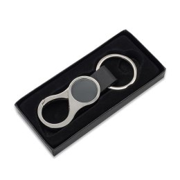 Brelok z karabińczykiem Lenard , czarny