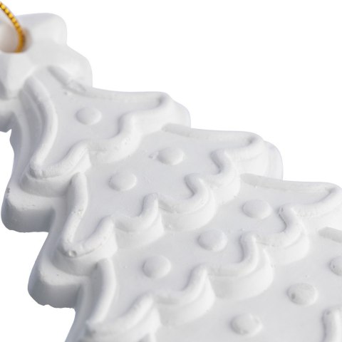 Choinka do malowania, farbki i pędzelek