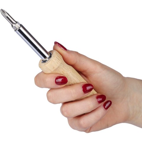 Śrubokręt, 4 końcówki