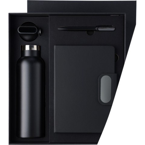 Zestaw upominkowy, termos, długopis, notatnik, pudełko upominkowe