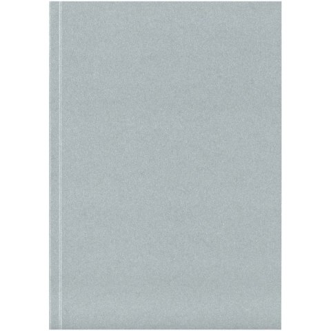 Novella Austen notatnik A5 z miękką okładką - 100 kartek srebrny