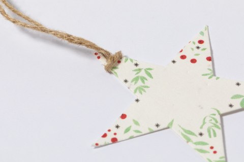 Nuvli ozdoba choinkowa / gwiazda