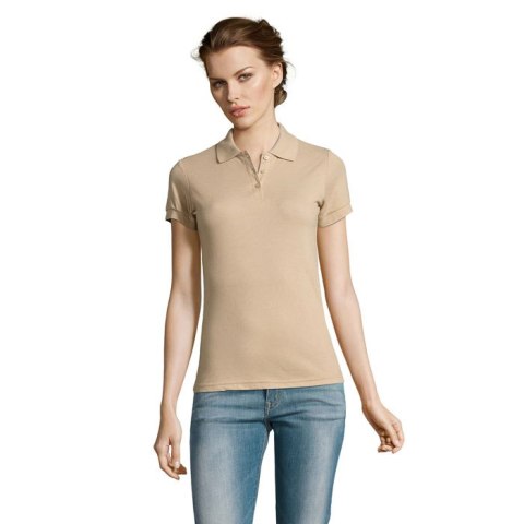 PRIME Damskie POLO 200g Sand XXL (S00573-SA-XXL)