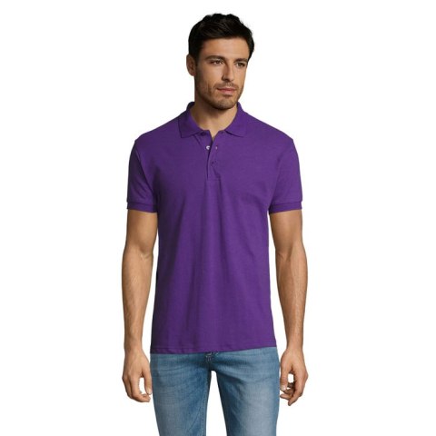 PRIME Męskie polo 200g dark purple 5XL (S00571-DA-5XL)