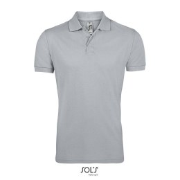 PRIME Męskie polo 200g pure grey M (S00571-PG-M)
