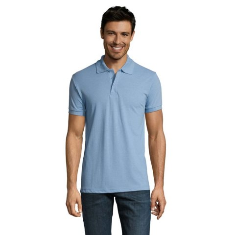 PRIME Męskie polo 200g sky blue XL (S00571-SP-XL)