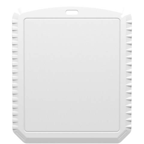 Thrym prostokątna skrobaczka do lodu wykonana z tworzyw sztucznych pochodzących z recyklingu biały