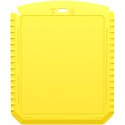 Thrym prostokątna skrobaczka do lodu wykonana z tworzyw sztucznych pochodzących z recyklingu żółty