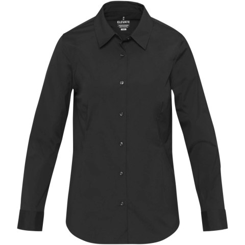 Camelian koszula damska z popeliny czarny