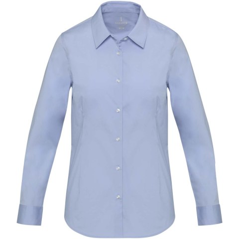 Camelian koszula damska z popeliny jasny niebieski