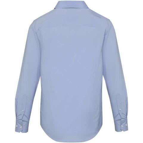 Camelian koszula męska z popeliny jasny niebieski