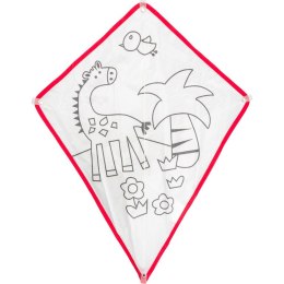 Latawiec do kolorowania, flamastry