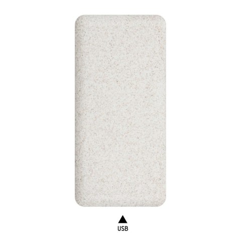 Power bank 8000 mAh ze słomy pszenicznej | Jenkins