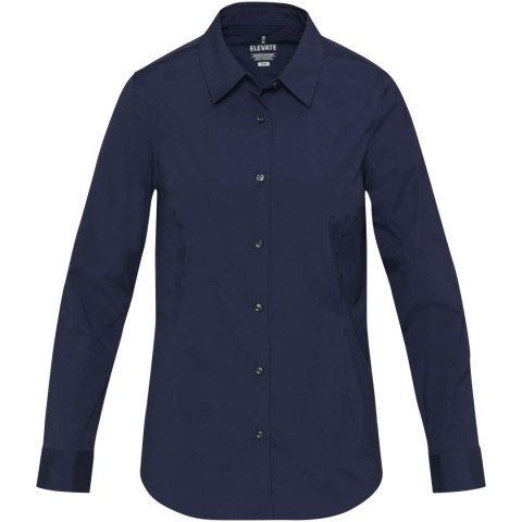 Camelian koszula damska z popeliny navy blue