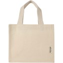 Odessa mini torba na zakupy z dnem wykonana bawełny z recyklingu z certyfikatem GRS o gramaturze 220 g/m² i pojemności