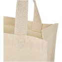 Odessa mini torba na zakupy z dnem wykonana bawełny z recyklingu z certyfikatem GRS o gramaturze 220 g/m² i pojemności
