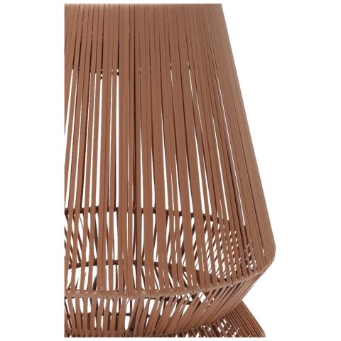 Originalhome Lampion przenośny abażur z recyklingu ceglasty czerwony