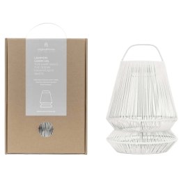 Originalhome Lampion przenośny abażur z recyklingu jasny szary