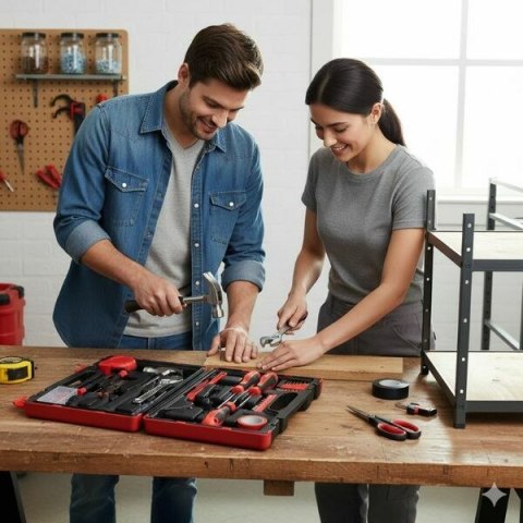 32-częściowy zestaw narzędzi Ontario, czarny