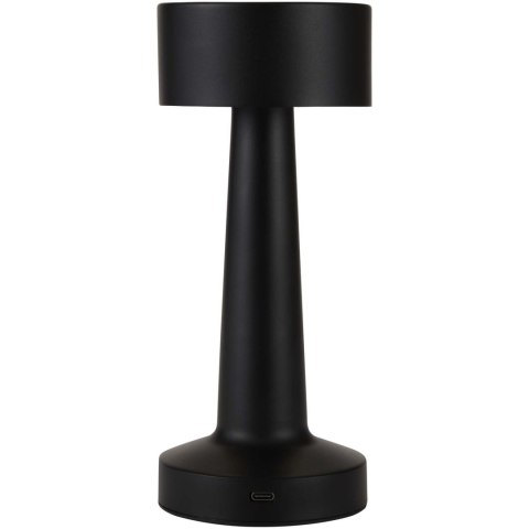Aludra lampa stołowa z możliwością ładowania i ściemniania, z 3 trybami świecenia czarny