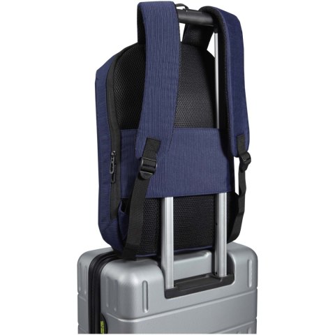 Luma plecak na laptopa z ekranem o przekątnej 15 cali z płótna z recyklingu z certyfikatem GRS o pojemności 10 l grana