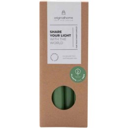 Original Home świeca stołowa matcha zielony melanż