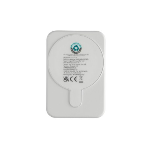 Magnetyczny bezprzewodowy power bank 5000 mAh, 5W Stellar